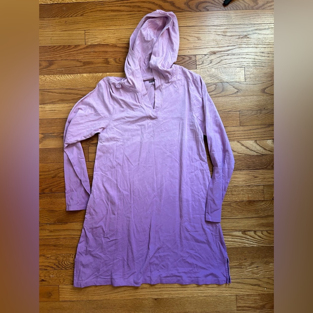 Lands' End Purple Swim Coverup